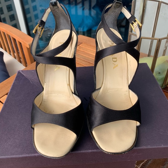 Prada Strappy Heels - Picture 2 of 6